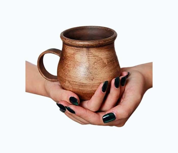 Pottery Clay Coffee Mug