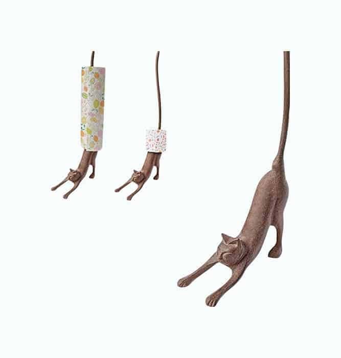 Yoga Cat Paper Towel Holder