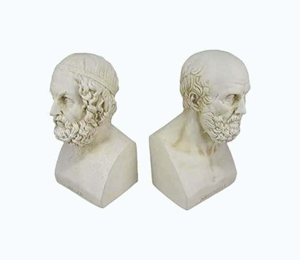 House Parts Aristotle & Homer Bookends