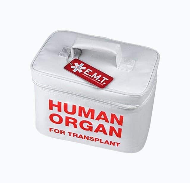 Human Organ Insulated Lunch Tote