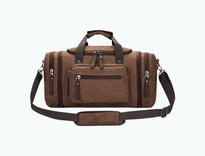 Toupons Canvas Travel Duffel Bag