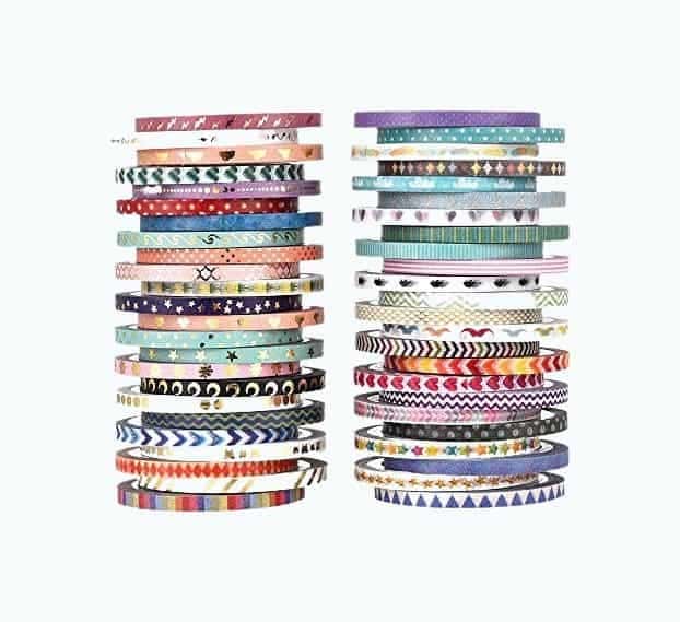 48 Rolls Washi Tape Set