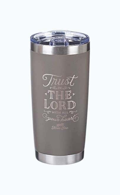 Trust In The Lord Travel Mug