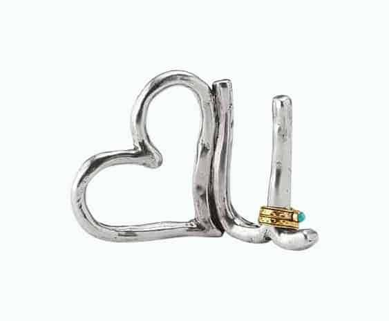 Heart U Ring Holder