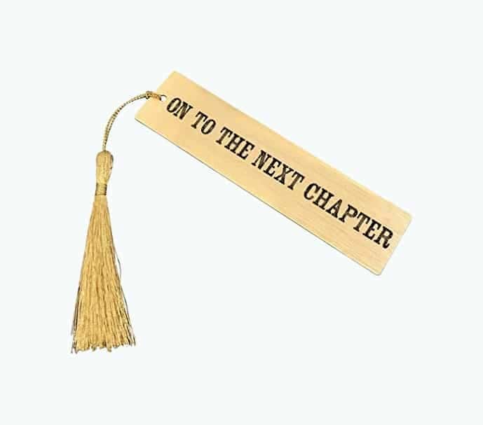 Enjoy The Next Chapter Inspirational Bookmark