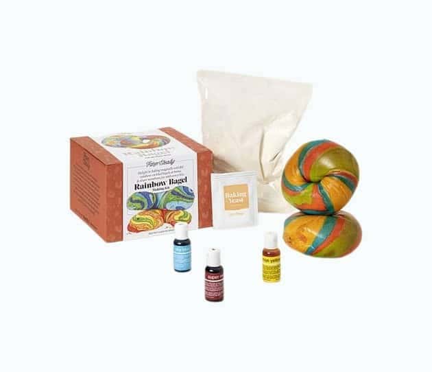 Make Your Own Rainbow Bagel Kit