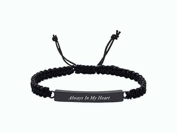 Urn Bracelet for Human or Pet Ashes for Him