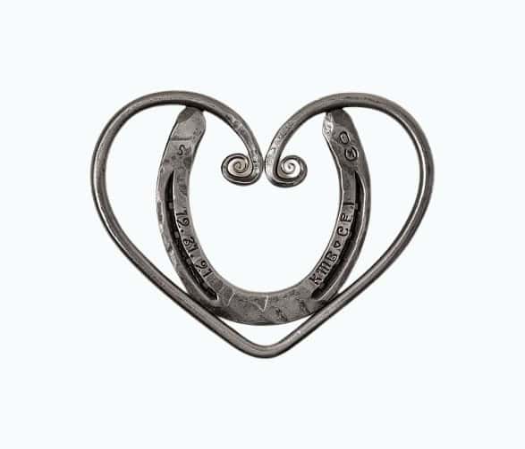 Horseshoe Heart Trivet