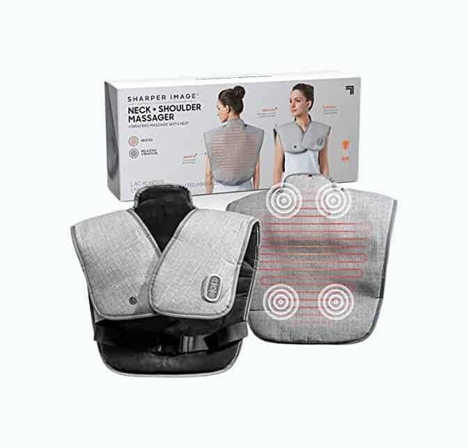 Sharper Image Heated Massage Wrap