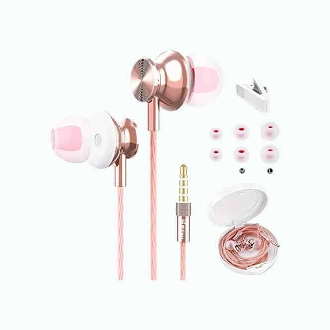 Rose Gold Earbuds