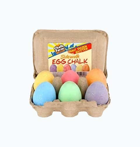 Sidewalk Egg Chalk