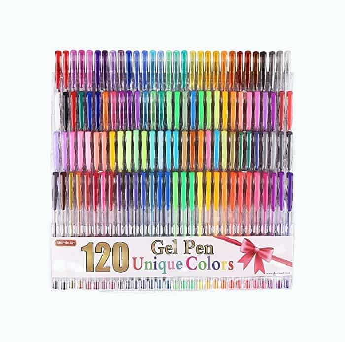 Set Of 120 Gel Pens