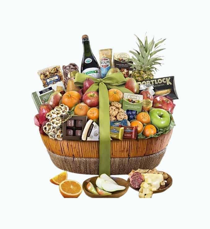 Fruit & Sweets Gift Basket