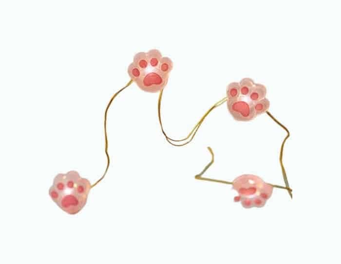 Cat Paw String Lights