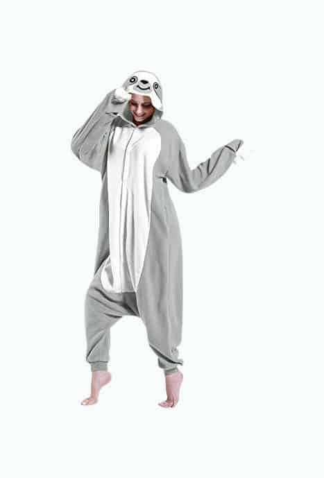 Sloth Pajamas- Unisex Adult Jumpsuit