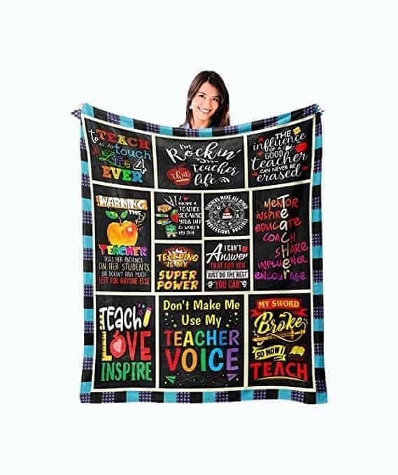 Teacher Appreciation Blanket