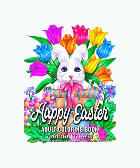 Easter Adult Coloring Book