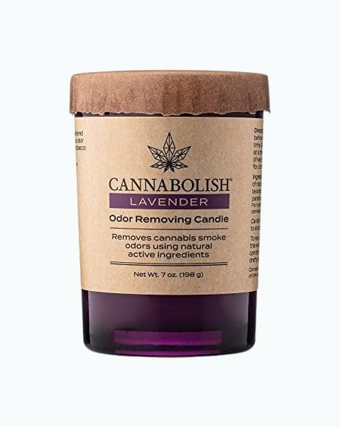 Cannabolish Lavender Smoke Odor Eliminating Candle