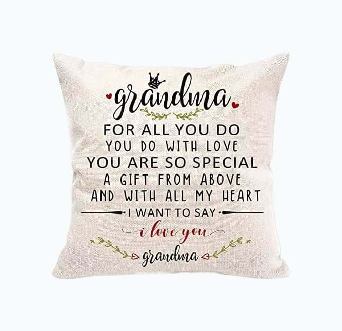 Grandma Pillow Cover