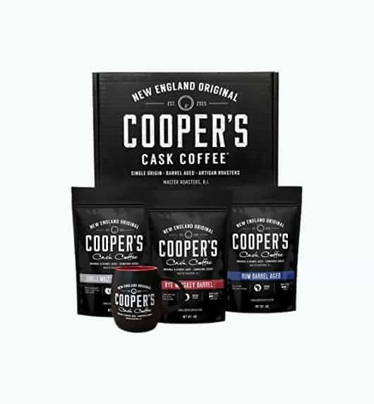 Cooper’s Cask Coffee Gift Set