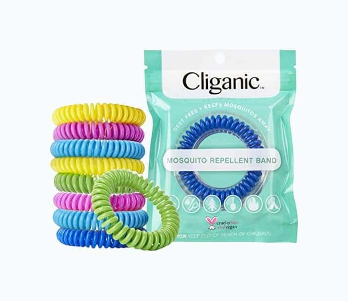 Cliganic 10 Pack Mosquito Repellent Bracelets