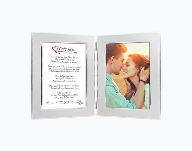 Romantic Poem & Photo Frame