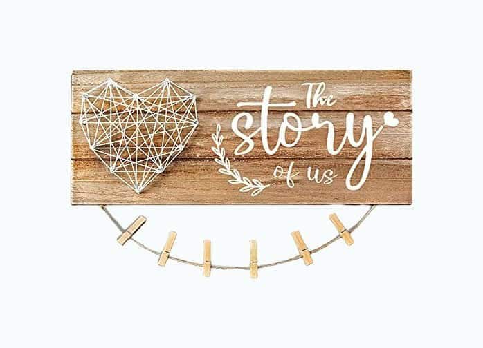 The Story of Us- Picture Frame For Couples