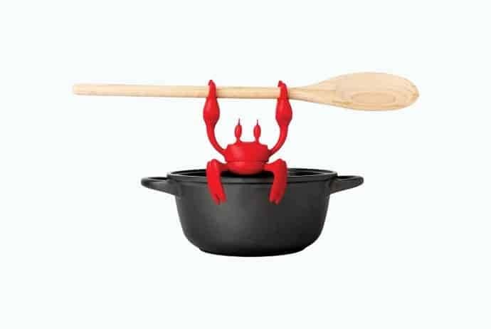 Red the Crab Silicone Utensil Rest