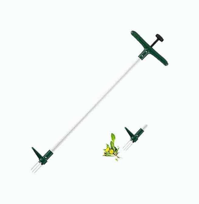 Stand Up Weed Puller Tool