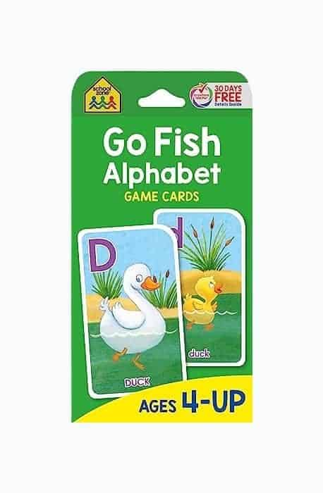 Go Fish Alphabet Game Cards