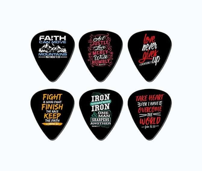 Bible Verse Guitar Picks