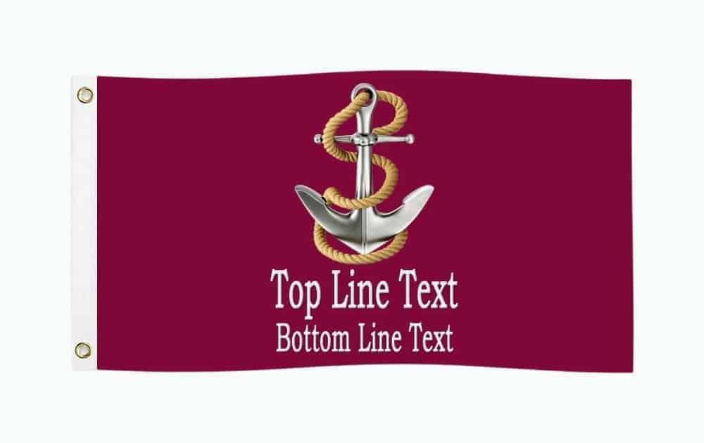 Personalized Boat Flag