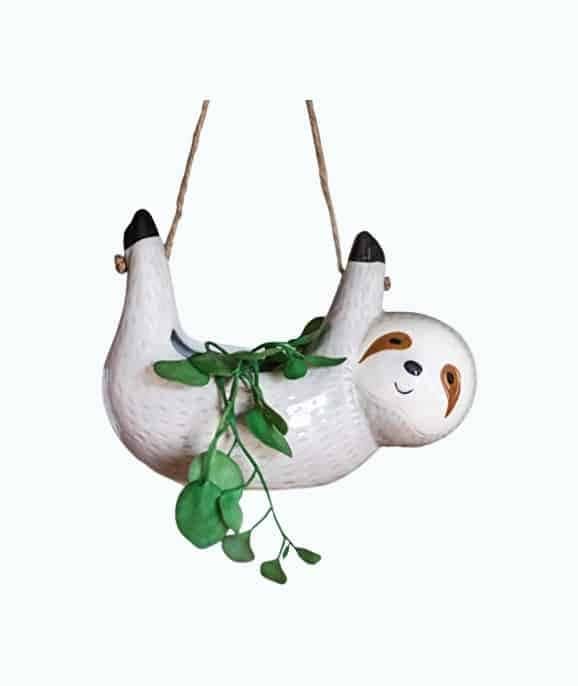 Hanging Sloth Planter