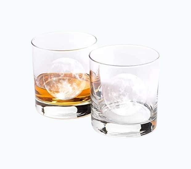 Full Moon Whiskey Glasses