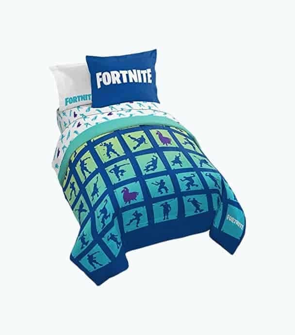 Jay Franco Fortnite Boogie Bomb Bed Set