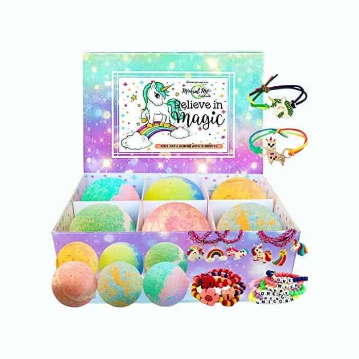 Unicorn Bath Bombs Set