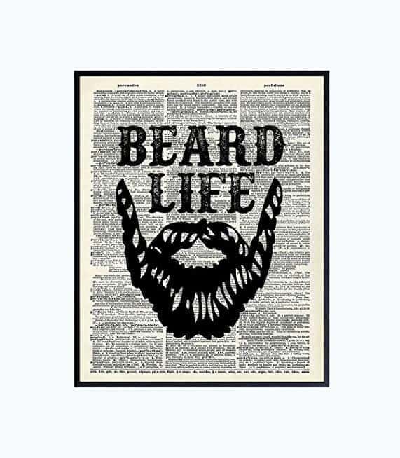 Beard Life Wall Art