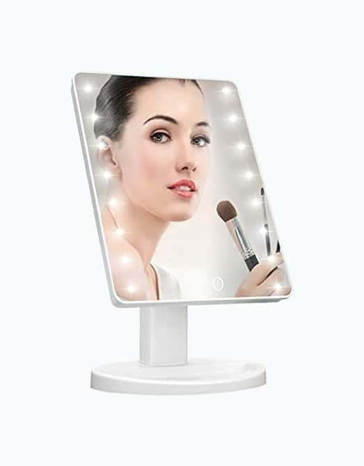 Lighted Vanity Makeup Mirror with 16 Led Lights