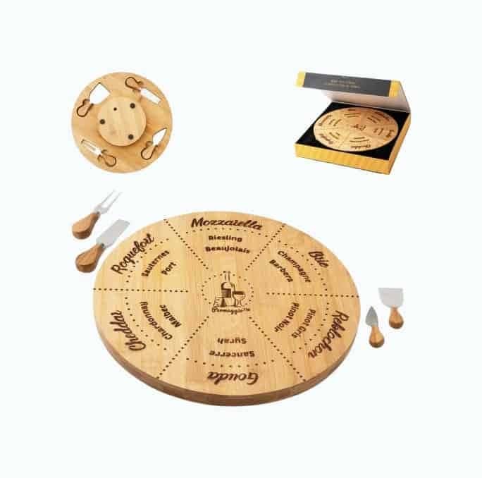 Wine Pairing Cheese Board Set