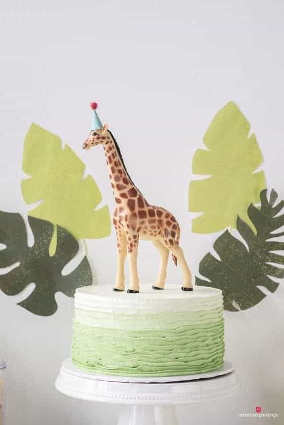 14 | OMBRE GIRAFFE CAKE