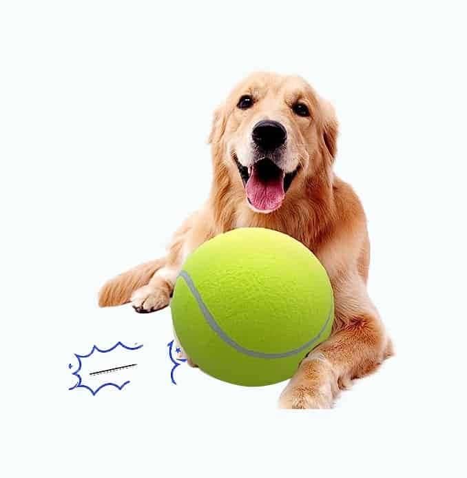 Giant Dog Tennis Ball