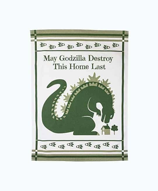 Godzilla Dish Cloth