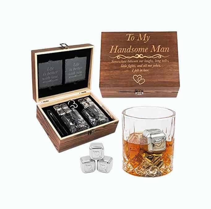 Engraved Whiskey Set