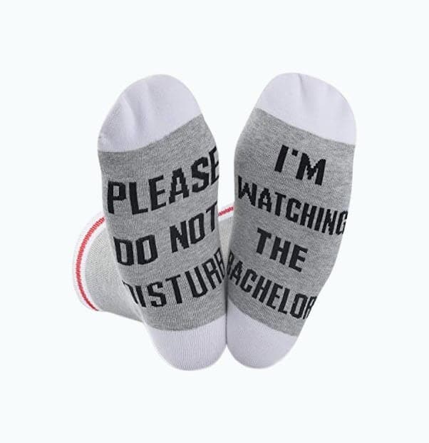 ‘I’m Watching The Bachelor’ Socks