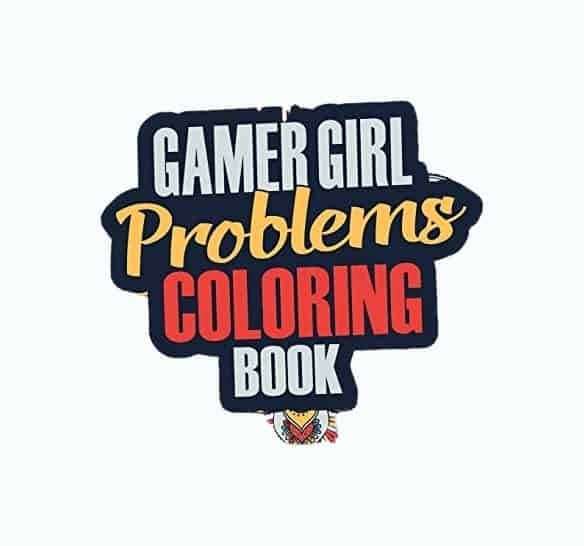 Gamer Girl Coloring Book