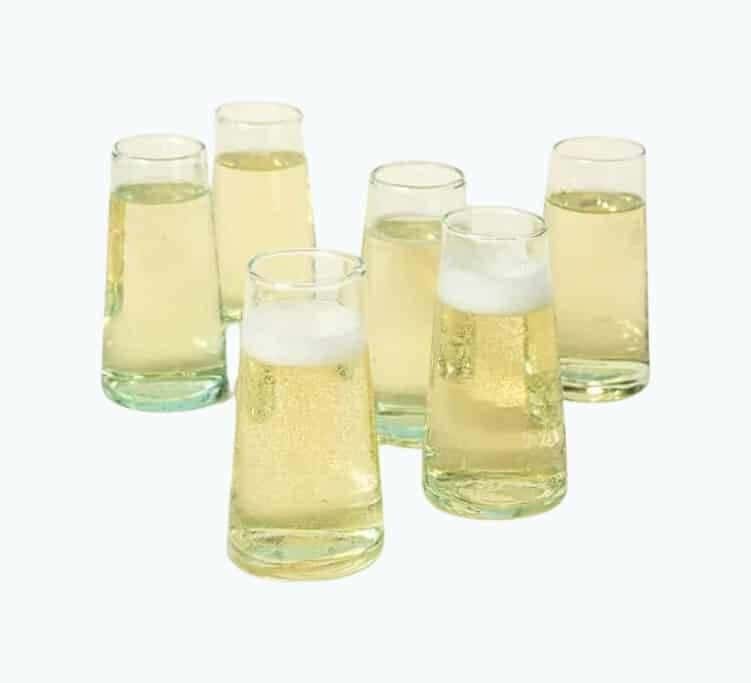 Recycled Stemless Flutes