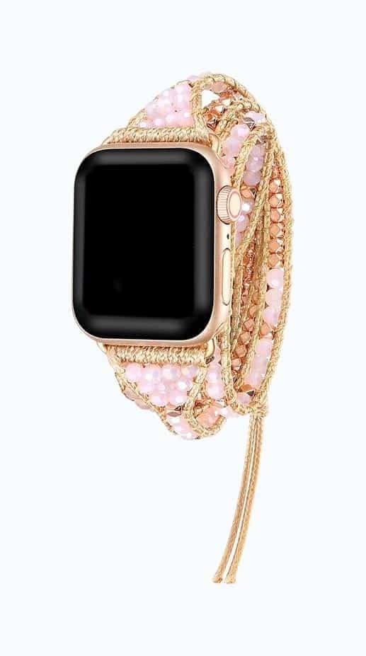 Beaded Apple Watch Strap