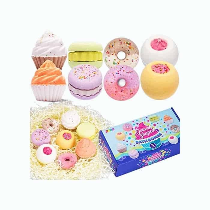 Bath Bombs with Dessert Design