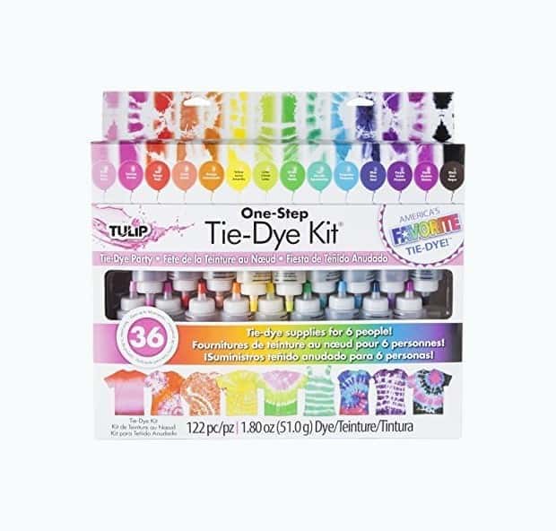 One Step 18-Color Tie-Dye Kit