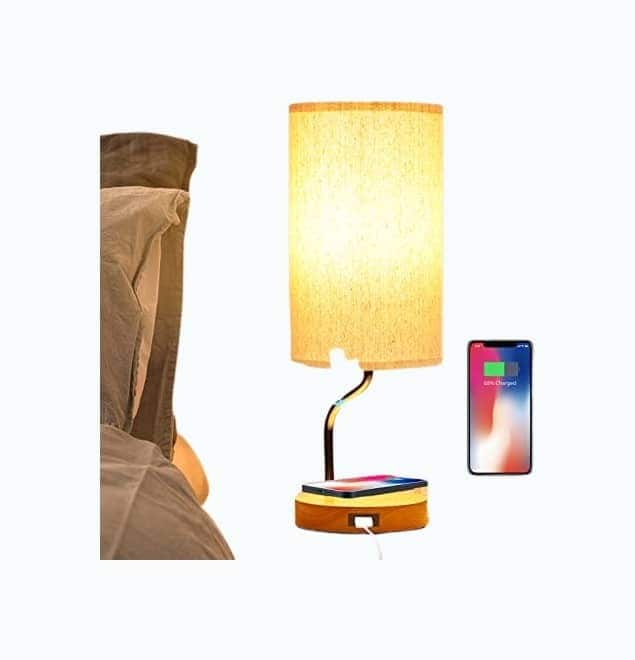 Wireless Charger Table Lamp